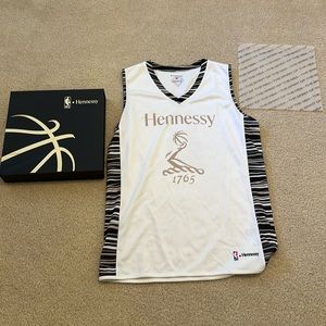 75 anniversary Hennessy rare NBA officially Jersey with box original packaging